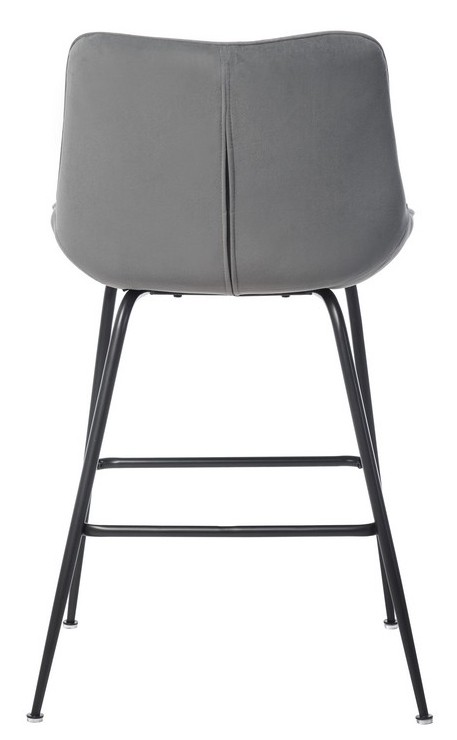 Напівбарний стілець B-140-1 сірий + антрацит