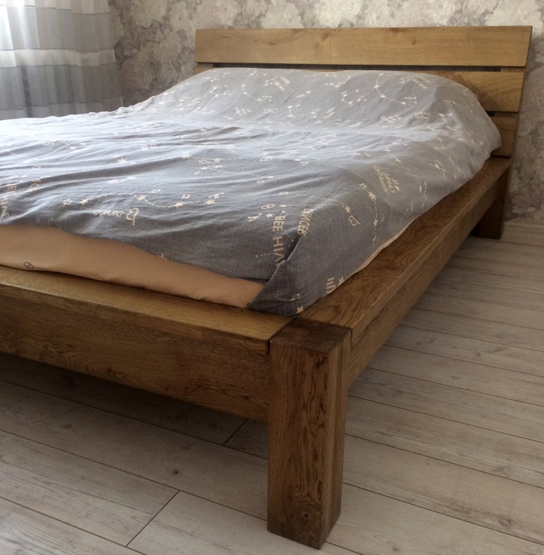 Ліжко з дубу "Дрезден"