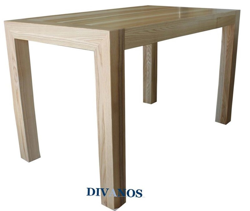 Обеденный стол из дерева "Портер", Ясень, ШхД: 60х90см