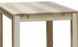 Дерев'яний стіл "Soggiorno" з крилом, Ясень, ШхД: 60х90+30см