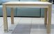 Дерев'яний стіл "Soggiorno" з крилом, Ясень, ШхД: 70х110+30см