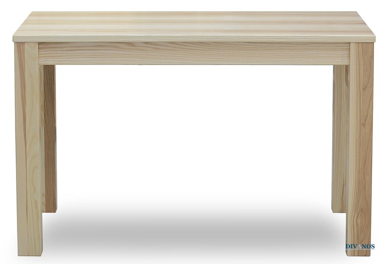 Деревянный стол "Soggiorno" с крылом, Ясень, ШхД: 70х110+30см