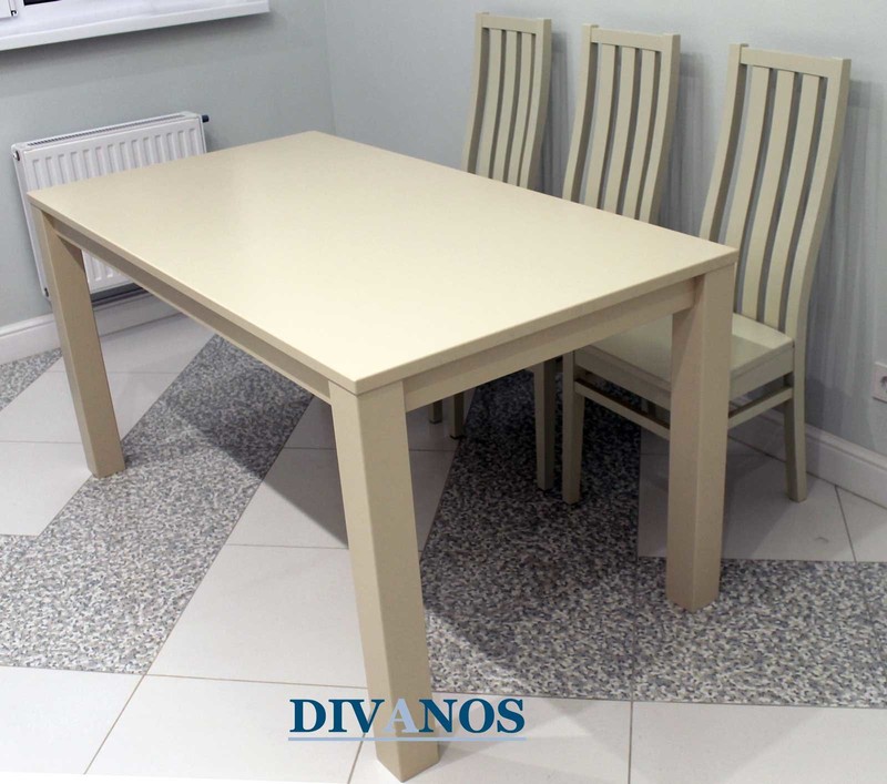 Обідній стіл "Soggiorno", Ясень, ШхД: 80х120см